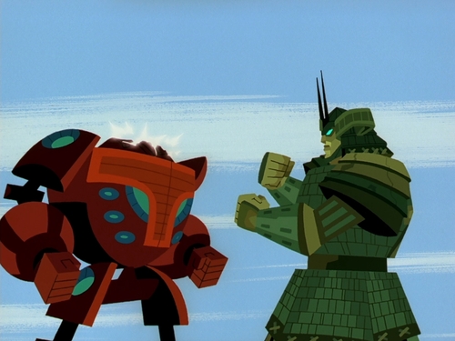 Робо самурай Мондо ботын эсрэг